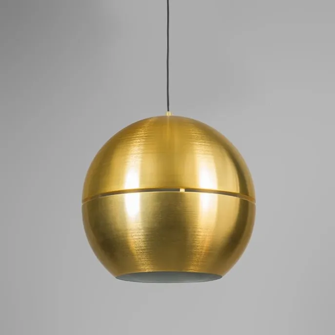 Retro Hängelampe Gold 40 cm - Slice