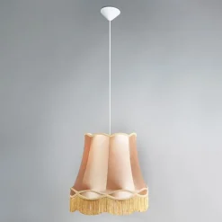 Retro Hängelampe gold 45 cm - Granny