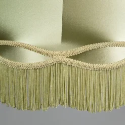 Retro Hängelampe grün 45 cm - Granny