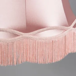 Retro Hängelampe pink 45 cm - Granny