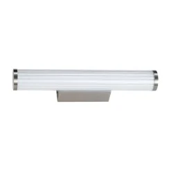 Retro Wandleuchte Gunmetal 40cm inkl. LED IP44 - Coco