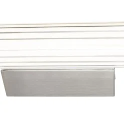 Retro Wandleuchte Gunmetal 40cm inkl. LED IP44 - Coco