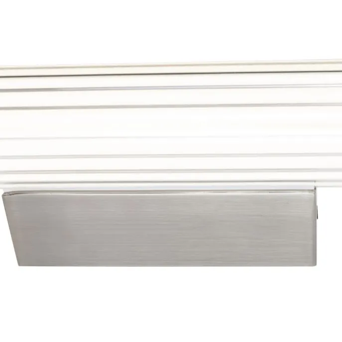 Retro Wandleuchte Gunmetal 40cm inkl. LED IP44 - Coco