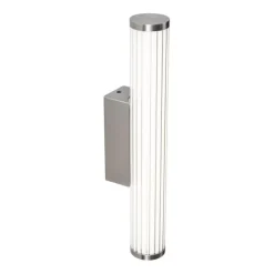 Retro Wandleuchte Gunmetal 40cm inkl. LED IP44 - Coco