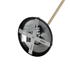 Retro-Deckenleuchte schwarz mit Bronze - Milou