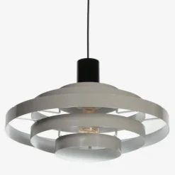 Retro-Hängelampe Grün Rund - Halo Cirque