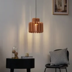 Retro-Hängelampe Orange - Felt