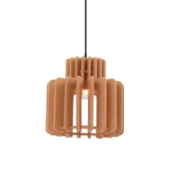 Retro-Hängelampe Orange - Felt