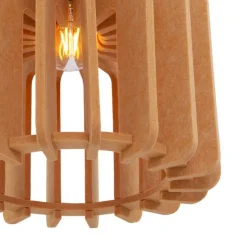 Retro-Hängelampe Orange - Felt