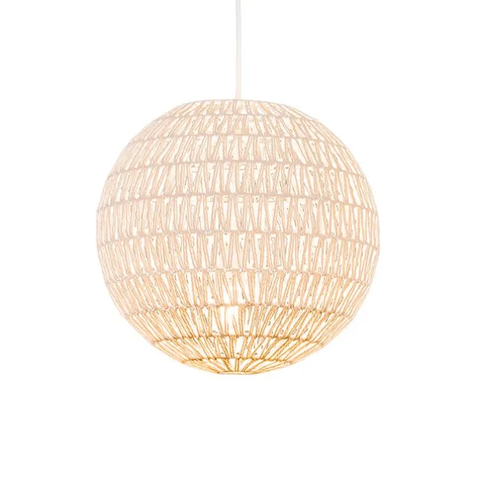 Retro-Hängelampe weiß 40 cm - Lina Ball 40