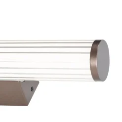 Retro-Wandleuchte Bronze 60,4 cm inkl. LED IP44 - Coco