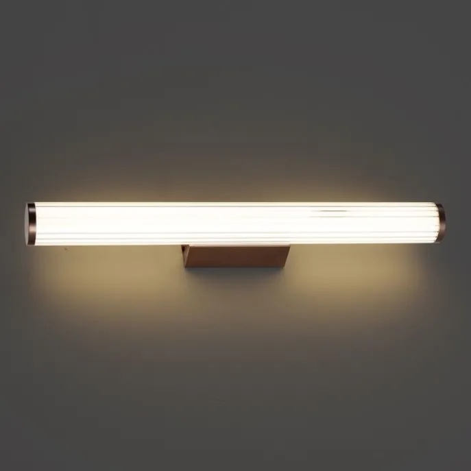 Retro-Wandleuchte Bronze 60,4 cm inkl. LED IP44 - Coco