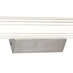 Retro-Wandleuchte Gunmetal 60,4 cm inkl. LED IP44 - Coco