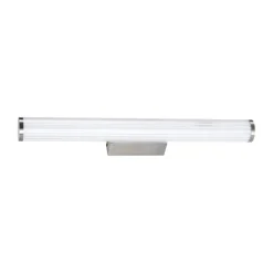 Retro-Wandleuchte Gunmetal 60,4 cm inkl. LED IP44 - Coco