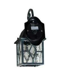 Romantische Außenwandlaterne dunkelgrün - London