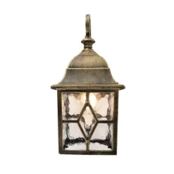 Romantische Außenwandleuchte Bronze - London