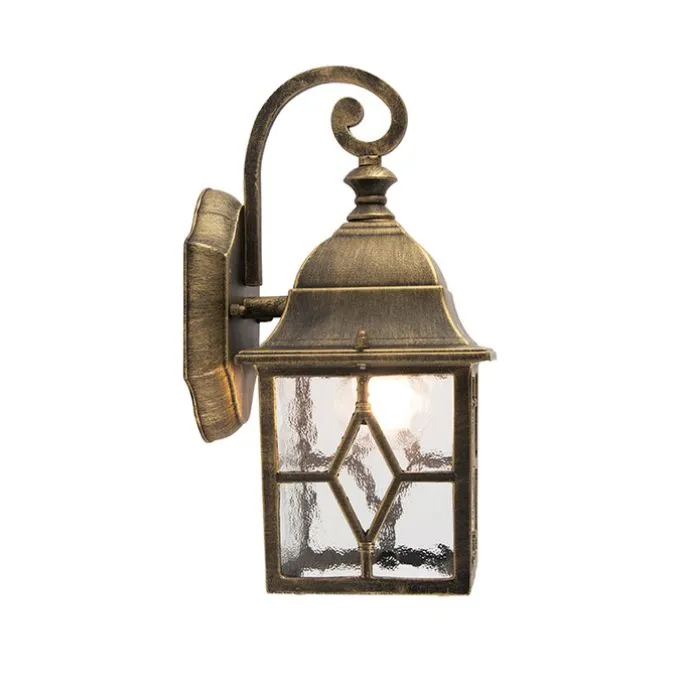 Romantische Außenwandleuchte Bronze - London