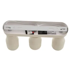 Runde Deckenleuchte Beige GU10 50mm 3-flammig - Stanley