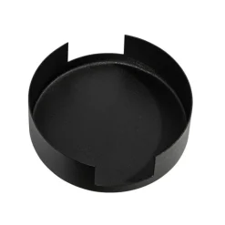 Rundes Stromschienensystem Deckenplatte schwarz 1-phasig - Iconic