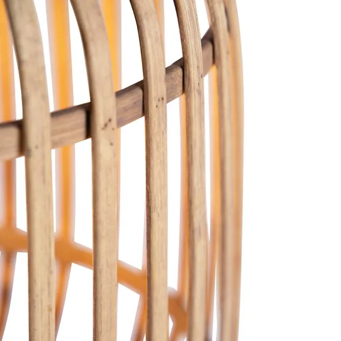 Rural Hängelampe Rattan 3-Licht - Manila