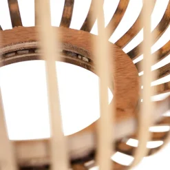 Rural Hängelampe Rattan 3-Licht - Manila