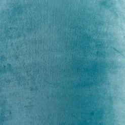 Samt Lampenschirm blau 40/40/40 mit goldener Innenseite