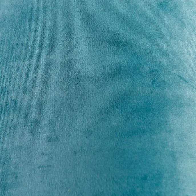 Samt Lampenschirm blau 40/40/40 mit goldener Innenseite