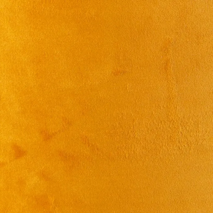 Samt Lampenschirm Gelb 50/50/25 mit goldener Innenseite