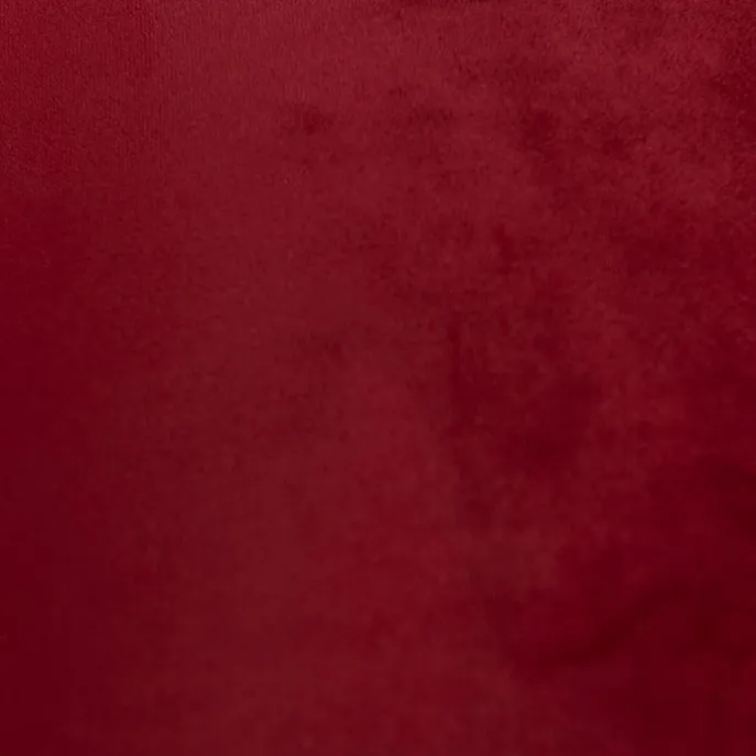 Samt Lampenschirm Rot 40/40/40 mit goldener Innenseite