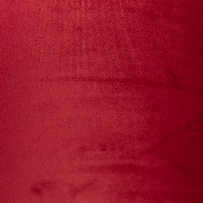 Samt Lampenschirm Rot 50/50/25 mit goldener Innenseite