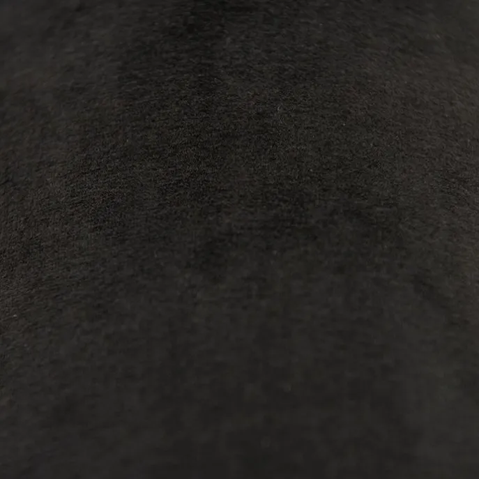 Samt Lampenschirm schwarz 18/18/14 mit goldener Innenseite