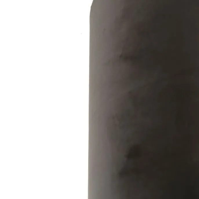 Samt Lampenschirm schwarz 40/40/40 mit goldener Innenseite