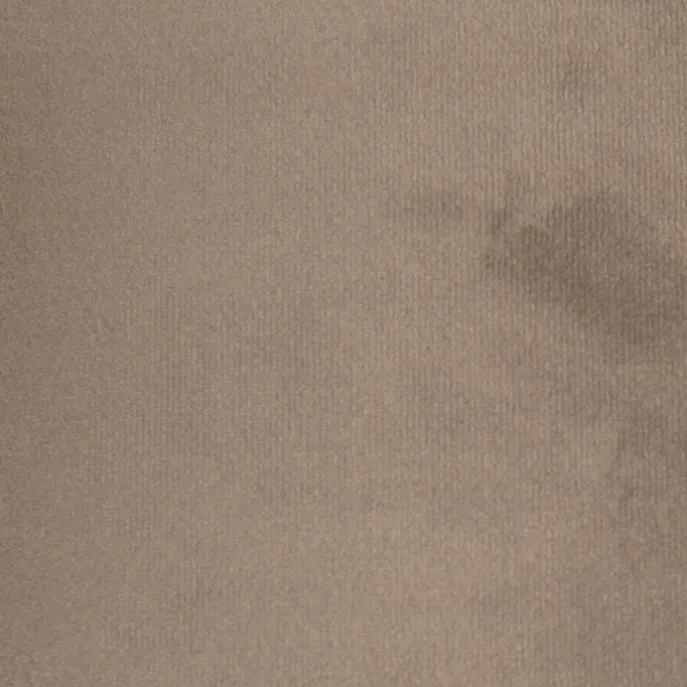 Samt Lampenschirm Taupe 50/50/25 mit goldener Innenseite