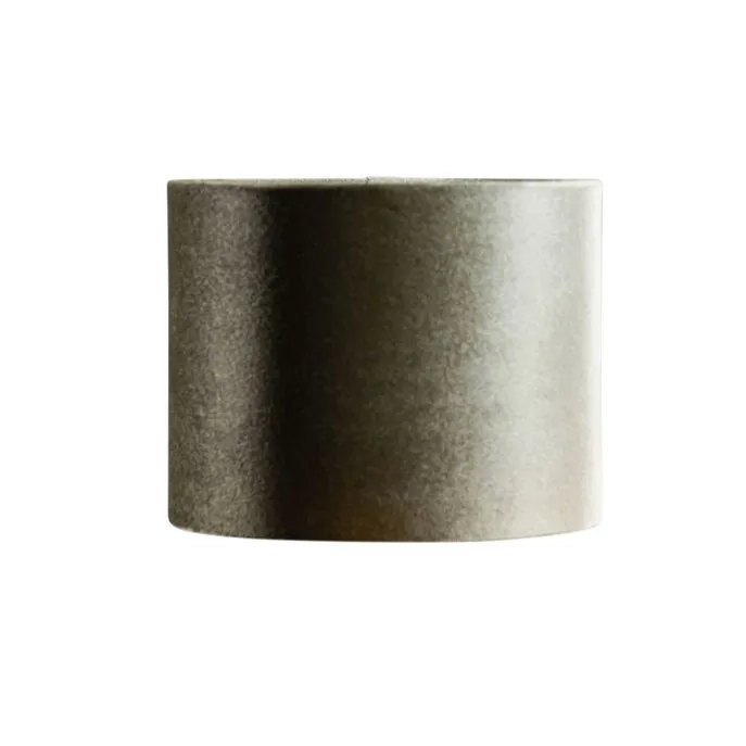 Samtlampenschirm grün mit goldener Innenseite 18/18/14