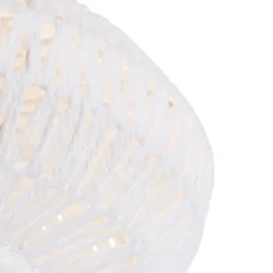 Schicke Retro-Deckenleuchte weiß inkl. WLAN A60 - Lina