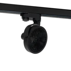 Schienenspot Schwarz für 3-Phasen Schiene GU10 111mm - 3-Phasen Master Honey