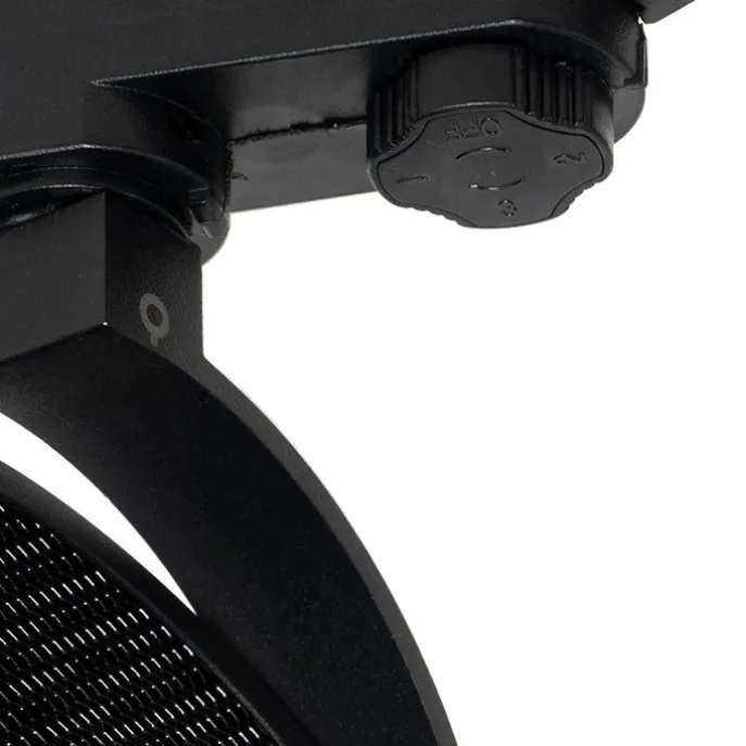 Schienenspot Schwarz für 3-Phasen Schiene GU10 111mm - 3-Phasen Master Honey