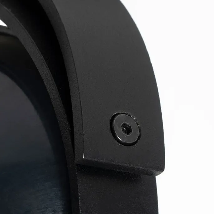 Schienenspot Schwarz für 3-Phasen Schiene GU10 111mm - 3-Phasen Master Honey