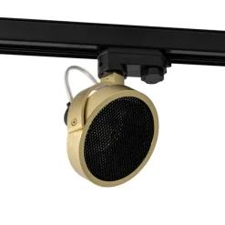 Schienenstrahler Gold für 3-Phasenschiene GU10 111mm - 3-Phasen Master Honey