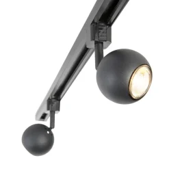 Schienensystem Gissi 3 schwarz