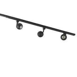 Schienensystem Gissi 3 schwarz