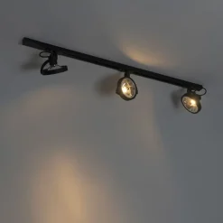 Schienensystem mit 3 Punkten schwarz 1-phasig - Go