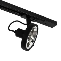 Schienensystem mit 3 Punkten schwarz 1-phasig - Go