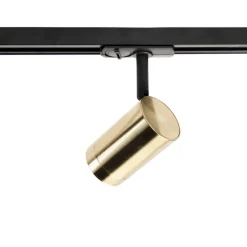 Schienensystem mit 5 Punkten 1-phasig schwarz mit Gold - Jeana