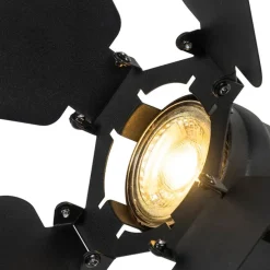 Schienensystem mit 5 Spots schwarz - Film