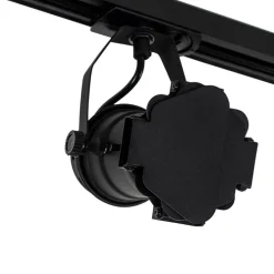 Schienensystem mit 3 Spots schwarz - Film