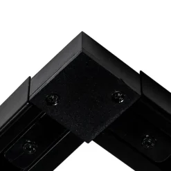 Schienensystem mit 5 Spots schwarz 1-phasig - Go