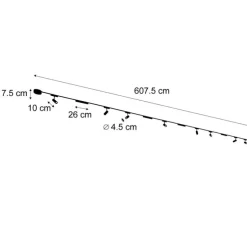Schienensystem mit 8 Strahlern und 4 Deckenleuchten schwarz 1-phasig - Magnetic Gert Puntua