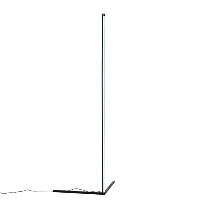 Schwarze Stehleuchte inkl. LED mit RGB und Fernbedienung - Carla