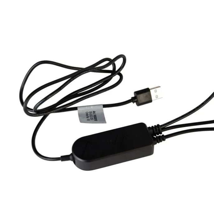 Schwarze Tischleuchte inkl. LED mit Fernbedienung und RGB - Arnold